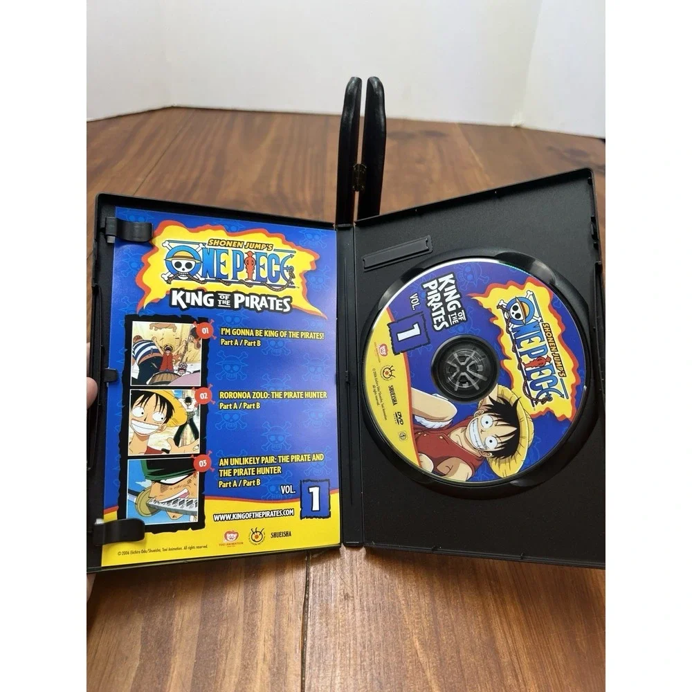One Piece King of the Pirates Vol. 1 DVD English TV Version (No CCG Card)